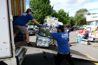 Loading the truck